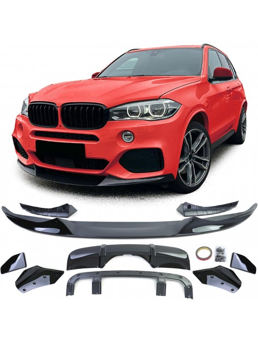 Bodykit BMW X5 F15 (2013-2018) - přední spoiler a zadní difuzor